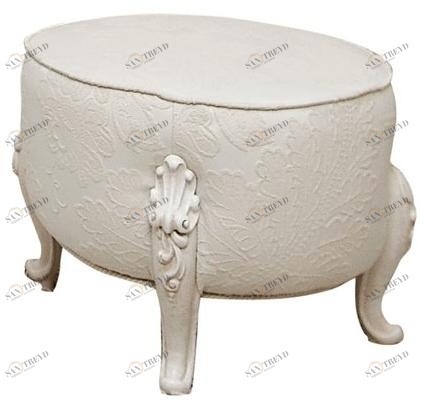 Barnini Oseo Пуф из овальной ткани с обивкой Sogni d'amore Sa16