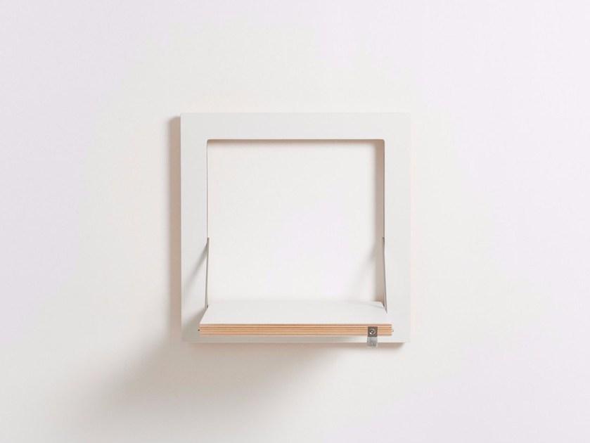 AMBIVALENZ Складная фанерная полка Fläpps shelf 40×40-1 Fl020002 - Вид №5