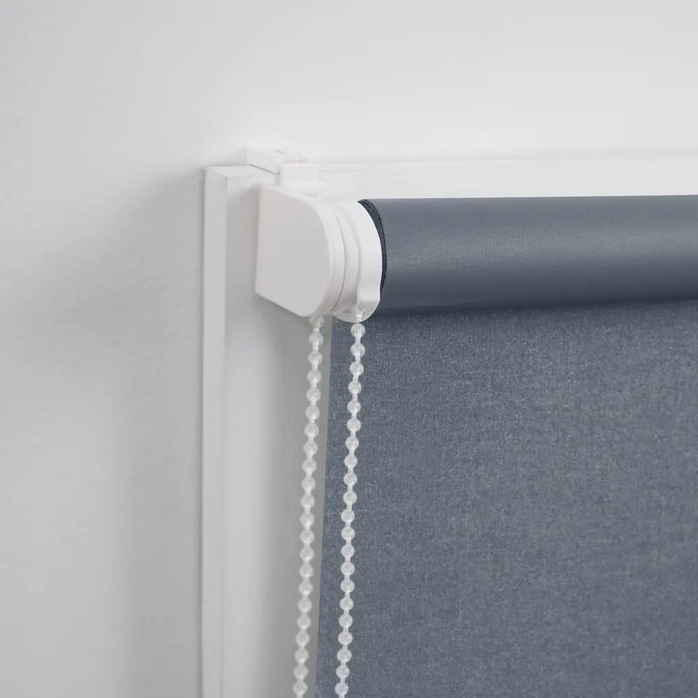 Рулонная штора KREAFORTA Karelia блэкаут синяя 60×160 см 89391188 STLM-1578707 - Вид №4