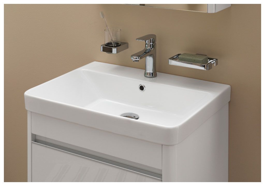 Мебель для ванной Aquanet Вилора 60 белый 00203632 - Вид №6