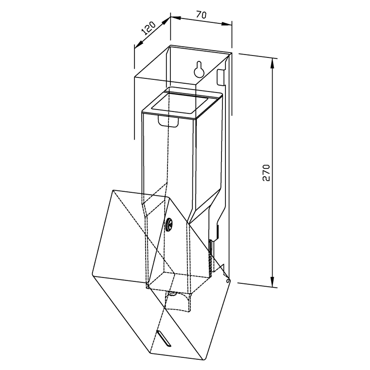 728313 Дозатор дезинфицирующего средства WP101-7 WAGNER_EWAR A-LINE Wagner Ewar  - Вид №1