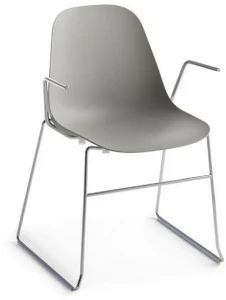 Crassevig Стул из полипропилена, штабелируемый салазками Pola