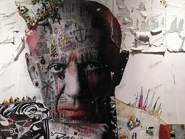 MOMENTI Авторский художественный принт Crazy home paintings Sk-005