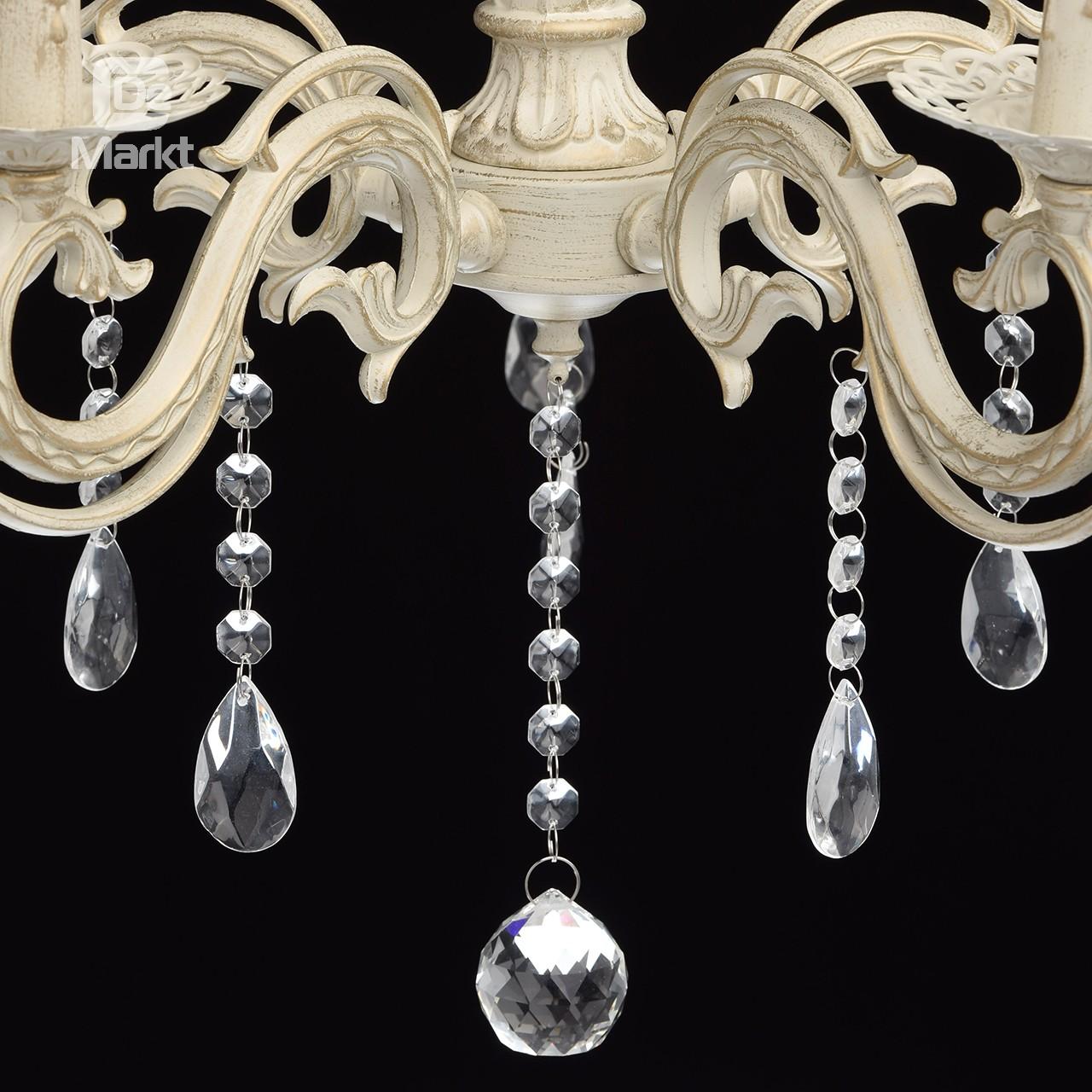 Подвесная люстра De Markt City Аврора 5 371010905 DE MARKT АВРОРА 185830 Бежевый  - Вид №2