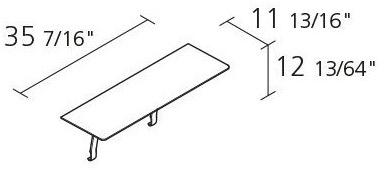 Alias Мягкая кушетка из ткани Aluzen soft P39 / p53 - Вид №6