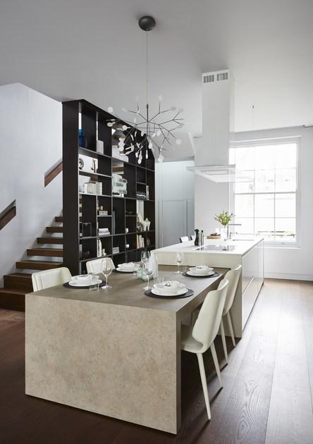 TM Italia Cucine Кухня из лакированного меламина с островом K6 sun-id-1441159 - Вид №8