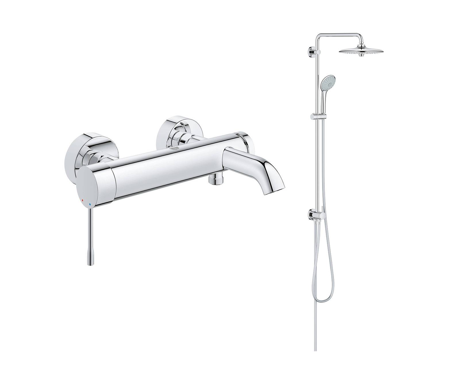 Душевая система для ванны GROHE Euphoria 260 со смесителем (NB0054)