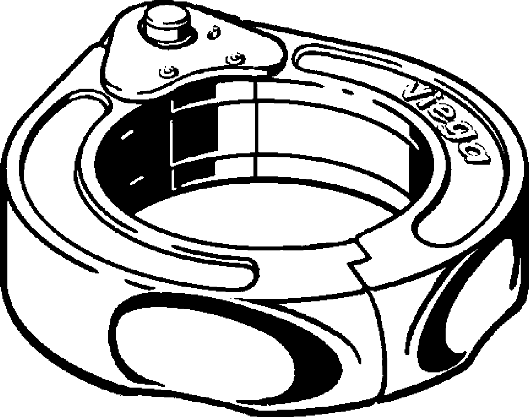 578 671 1) Модель 2497.2XL Трубопроводные системы  Системные пресс-инструменты  Системные пресс-кольца, системные пресс-цепи  Металлические пресс-системы Santreyd  - Вид №1