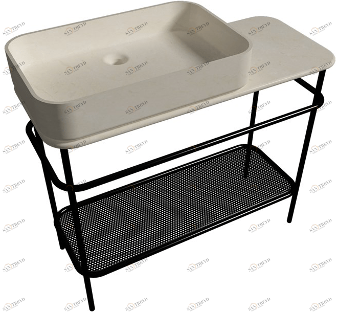 L'ANTIC COLONIAL Мойка с одной консолью из натурального камня Vintage sun-id-1444567