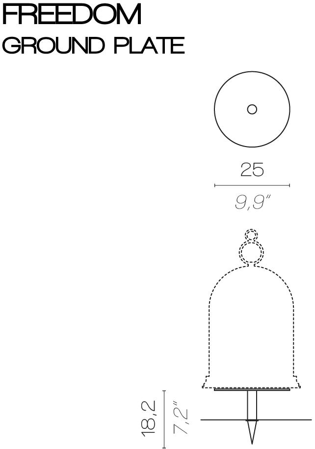 Contardi Светодиодная уличная настольная лампа Freedom sun-id-1437372 - Вид №7