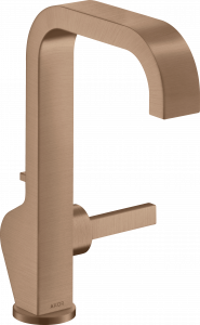 39034310 Смеситель для раковины 190, однорычажный, со стержневой ручкой и сливным гарнитуром AXOR CITTERIO