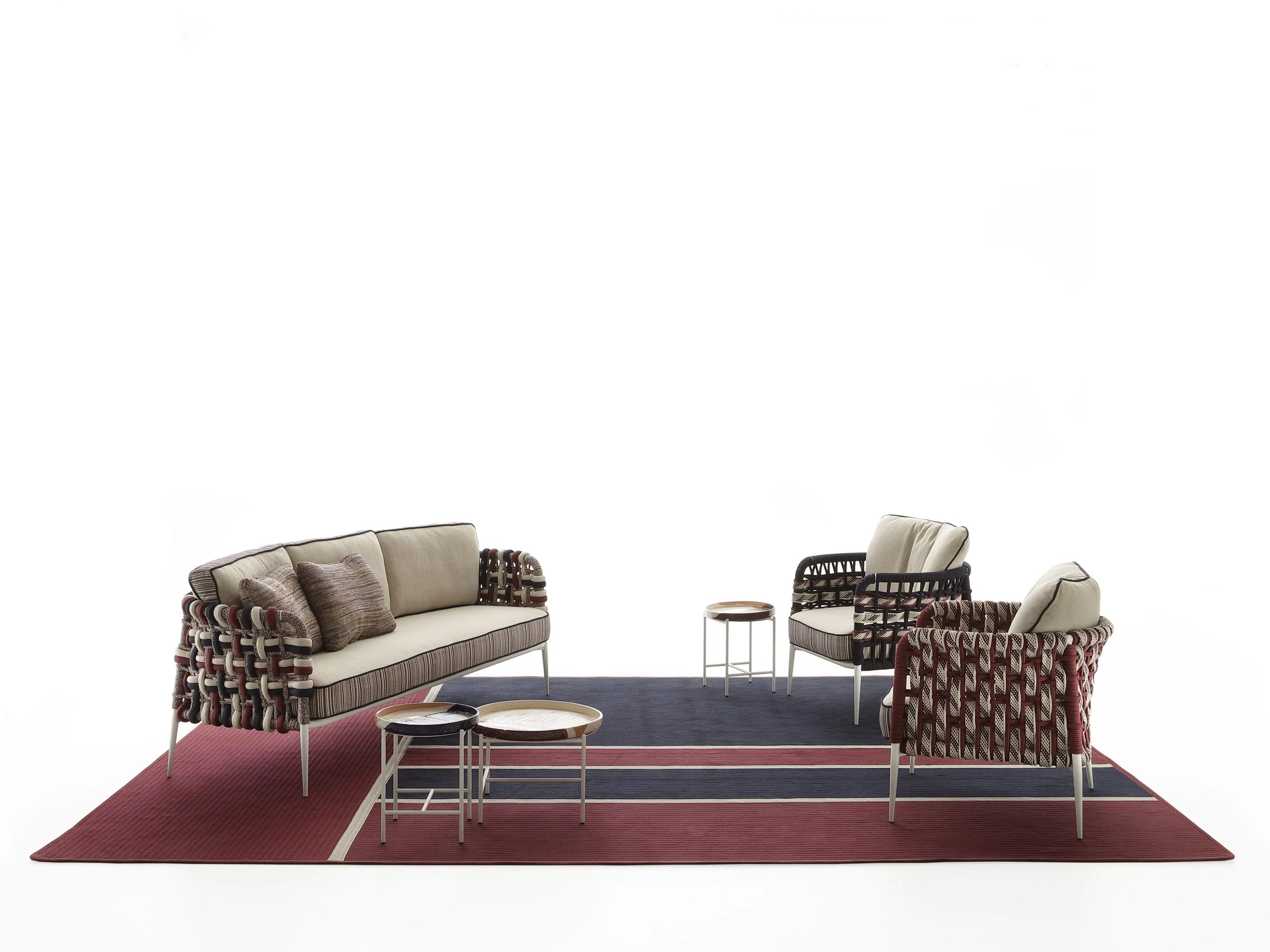 Плетеное уличное кресло с веревками Nodo Italia Antonio Marras + Nodo Italia ARCH-00120059 - Вид №4