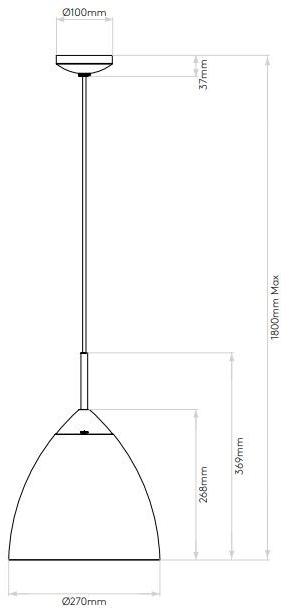 Astro Lighting Подвесной светильник из стали с диммером Joel sun-id-1389145 - Вид №8