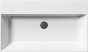 9422111 Подвесная раковина настенная овальная GSI ceramica  белая