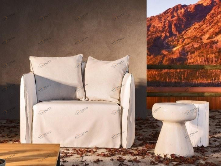 Gervasoni Садовое кресло со съемным чехлом с подлокотниками Gervasoni outdoor sun-id-1394583