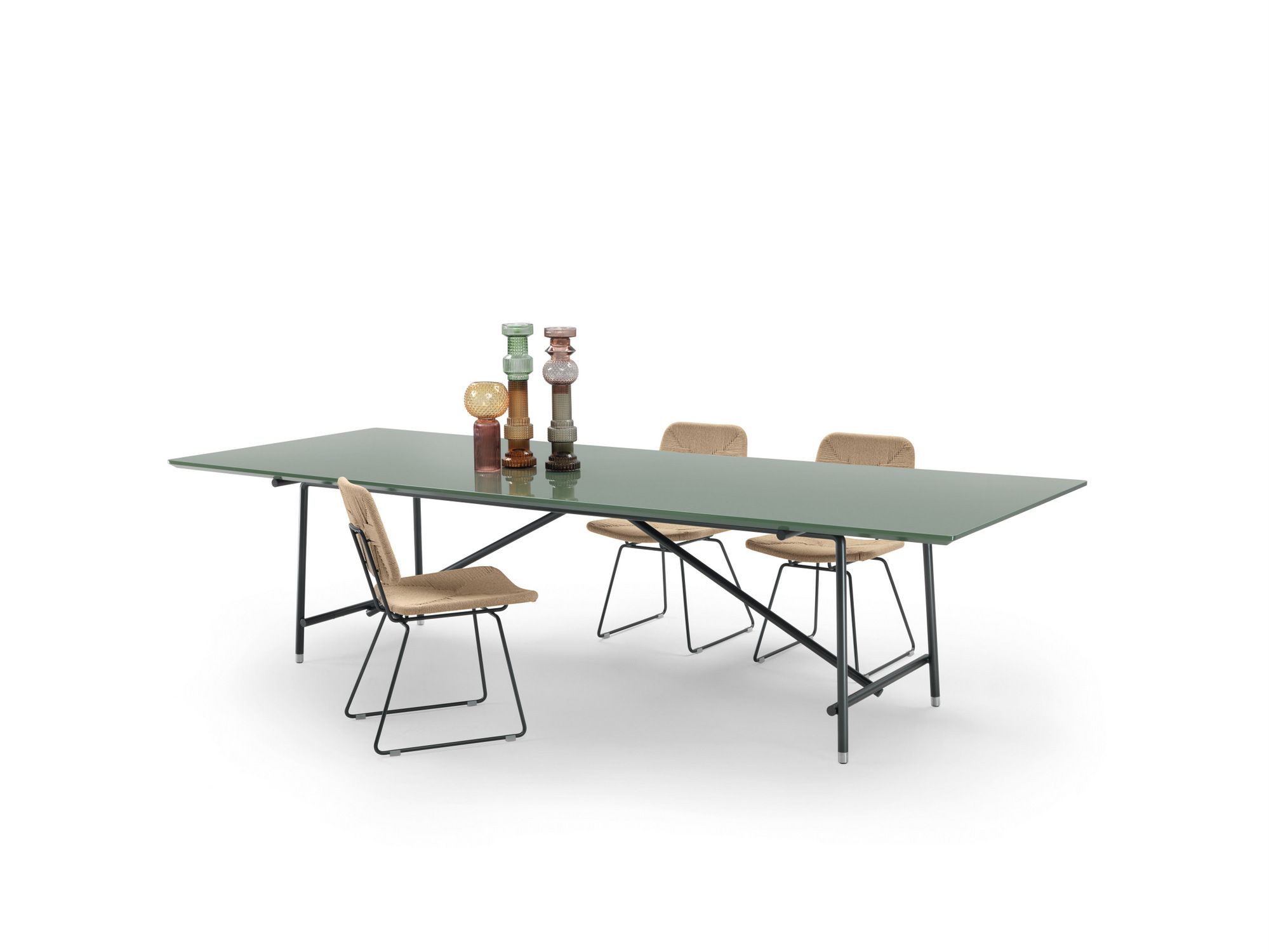 Прямоугольный стол из шпона Flexform Any Day ARCH-00078557 - Вид №1