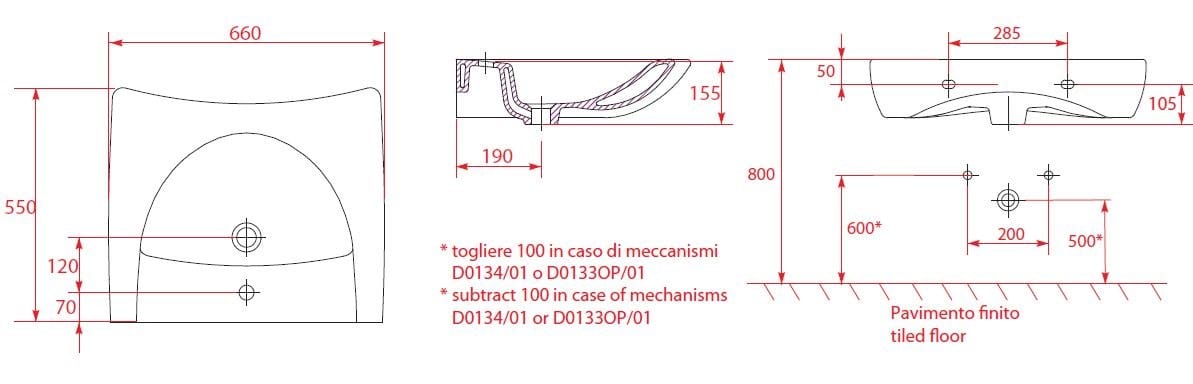 Керамическая раковина Goman ARCH-00136279 - Вид №2