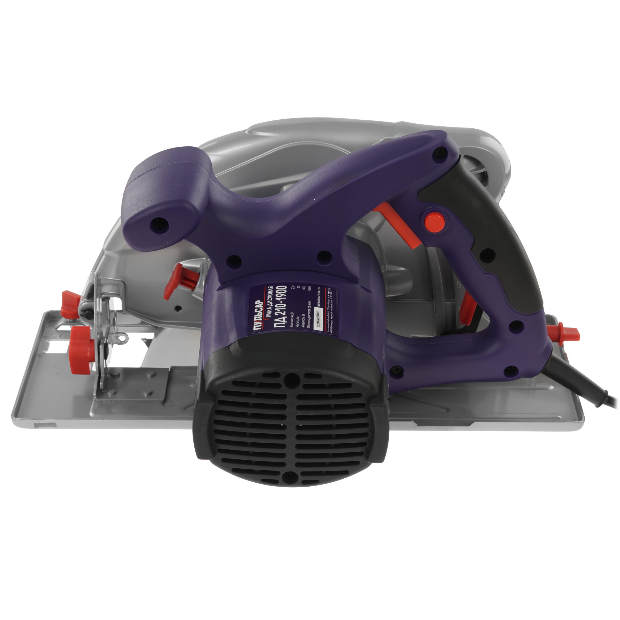 Пила дисковая ПУЛЬСАР ПД 210-1900 5497422 STDN-0063674 - Вид №3