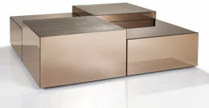 Sicis Журнальный столик в бронзовом зеркале или дымчатое зеркало Home