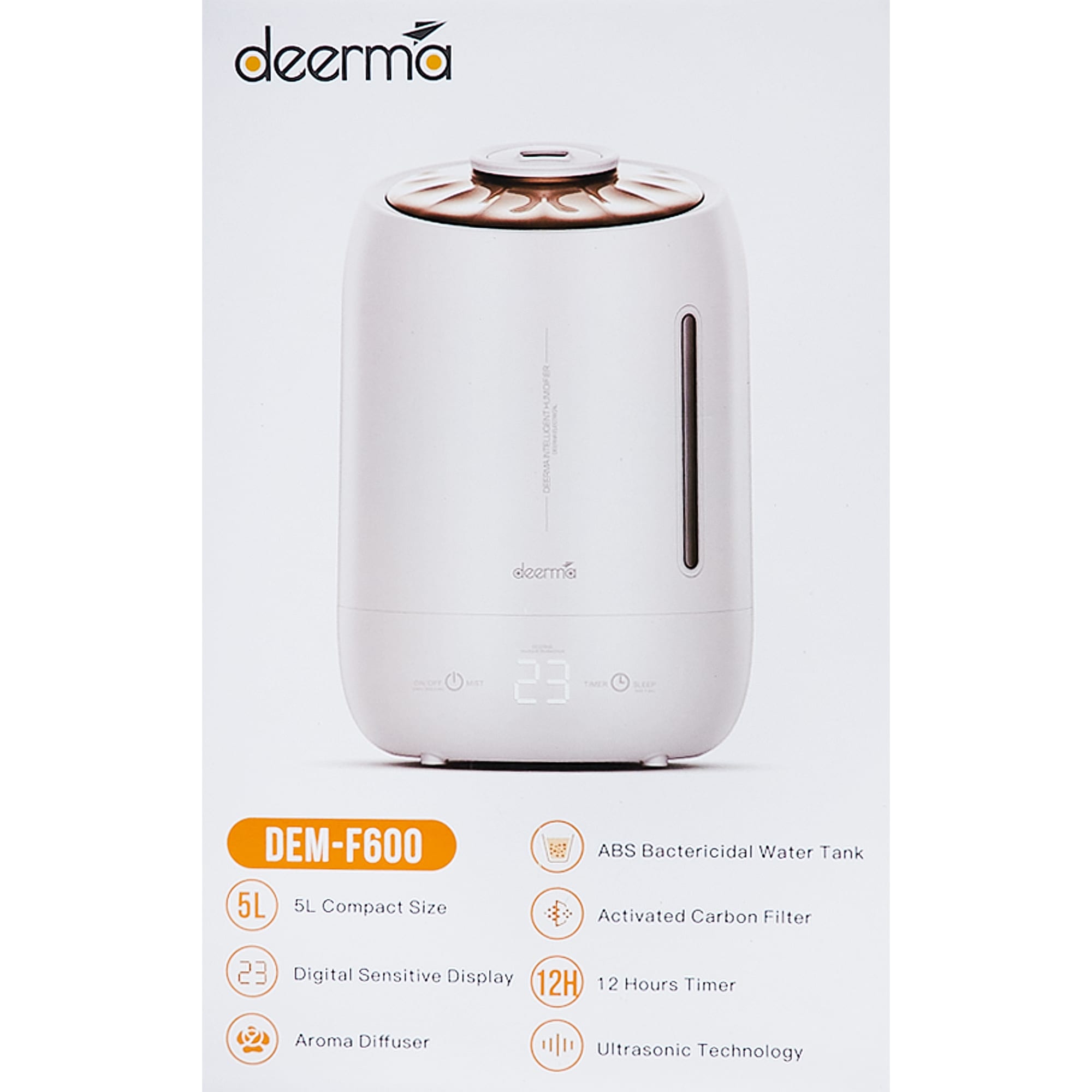 82999520 Увлажнитель Deerma White DEM-F600 Santreyd  - Вид №4