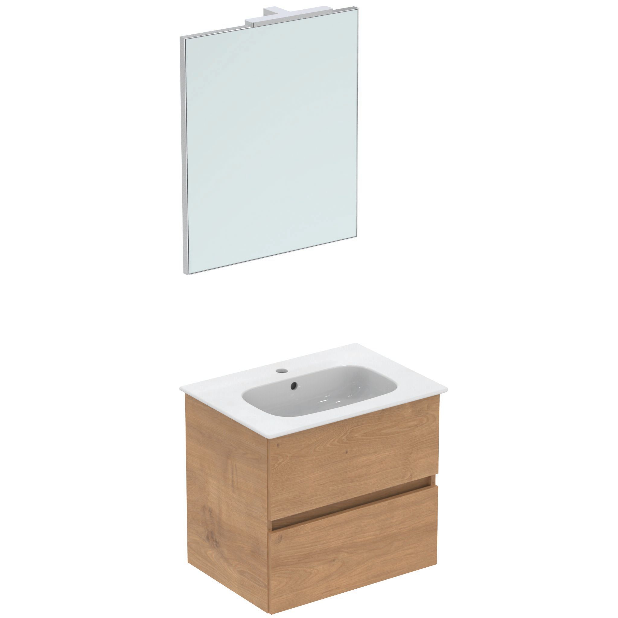 Умывальник со встроенным зеркалом и раковиной Ideal Standard умные композиции ARCH-00032517 - Вид №2