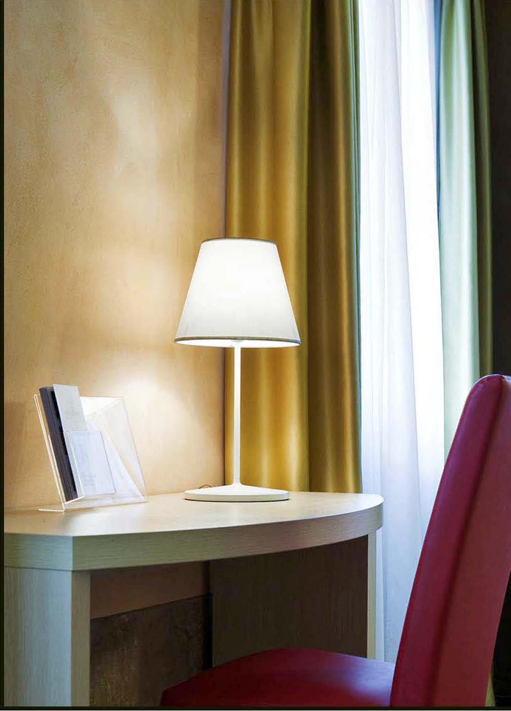 Linea Light 7321 bianco Cotonette лампа настольная 91831 - Вид №1