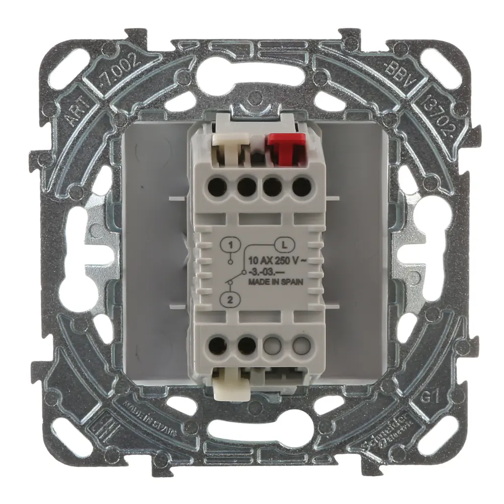 Выключатель проходной встраиваемый Systeme Electric Unica 1 клавиша, цвет белый STLM-2204755 - Вид №4