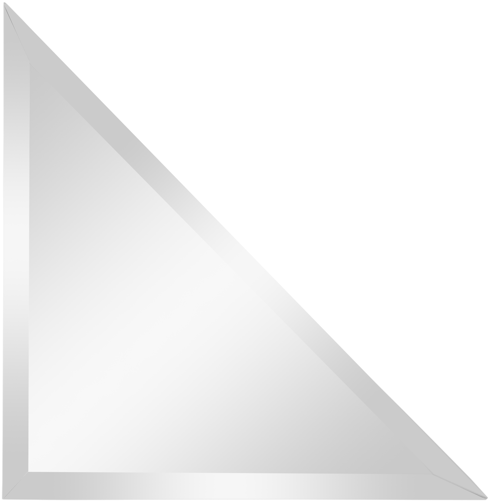 Зеркальная плитка SENSEA LM27 20x20 см серебристая квадратная 82360911 STLM-0025408 - Вид №4