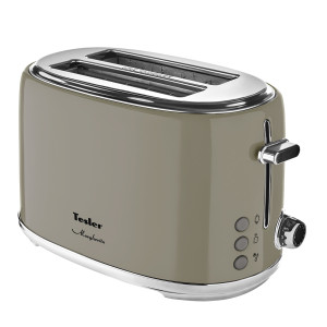9913739 Тостер TESLER TT-255 бежевый