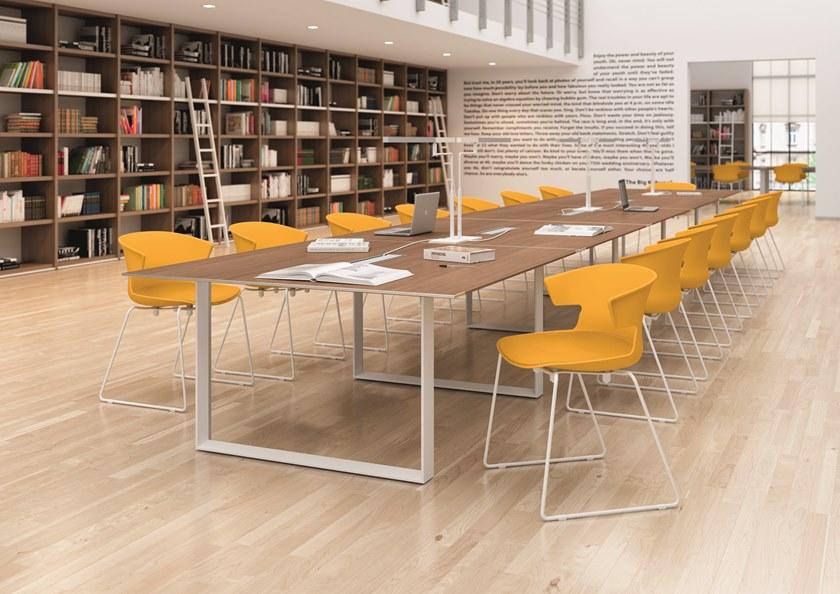 Quadrifoglio Прямоугольный стол для совещаний X7 sun-id-1504870 - Вид №7