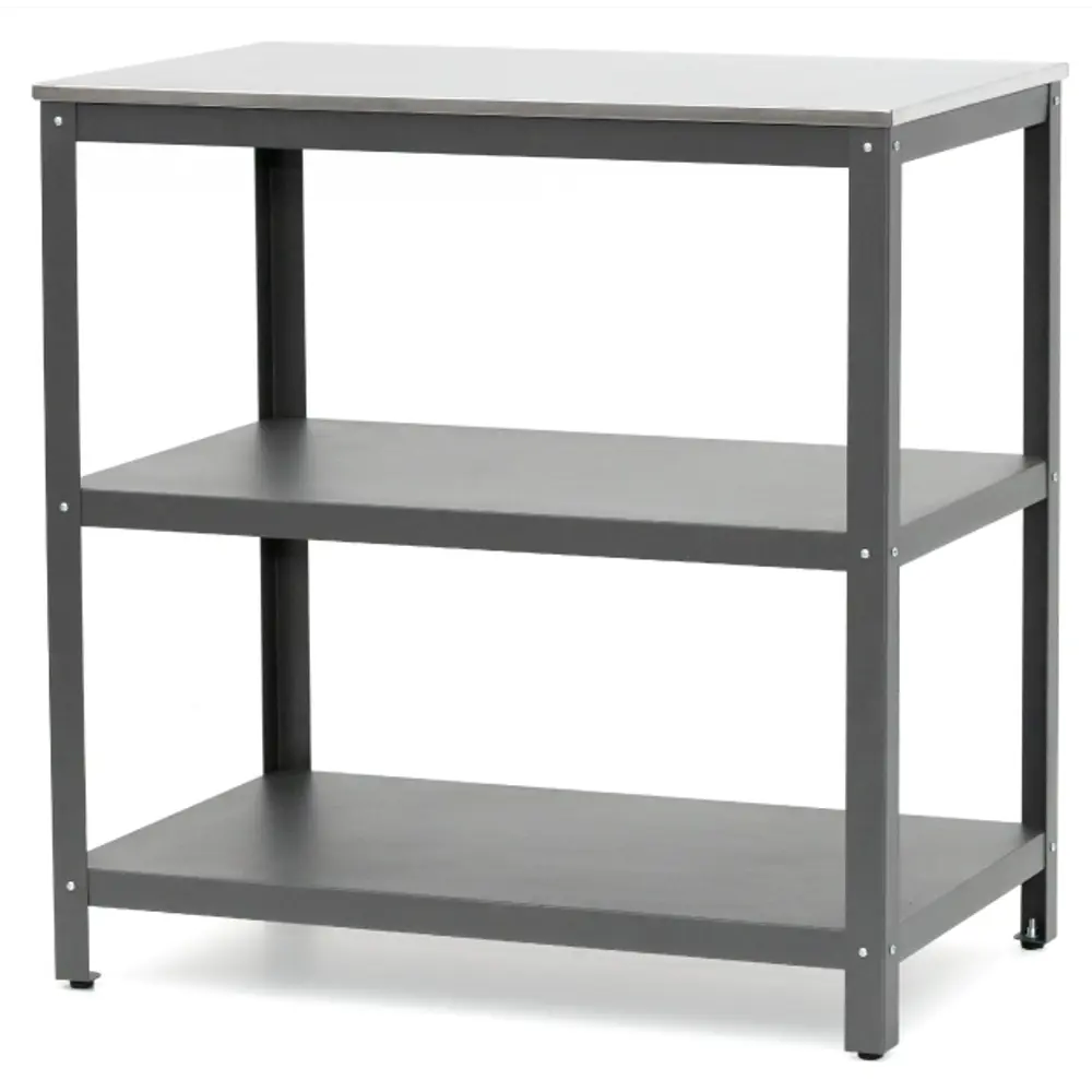 GRATAR Patio P-01 — уличный стол с регулируемыми ножками и полками 83992268 STLM-0045924 - Вид №2