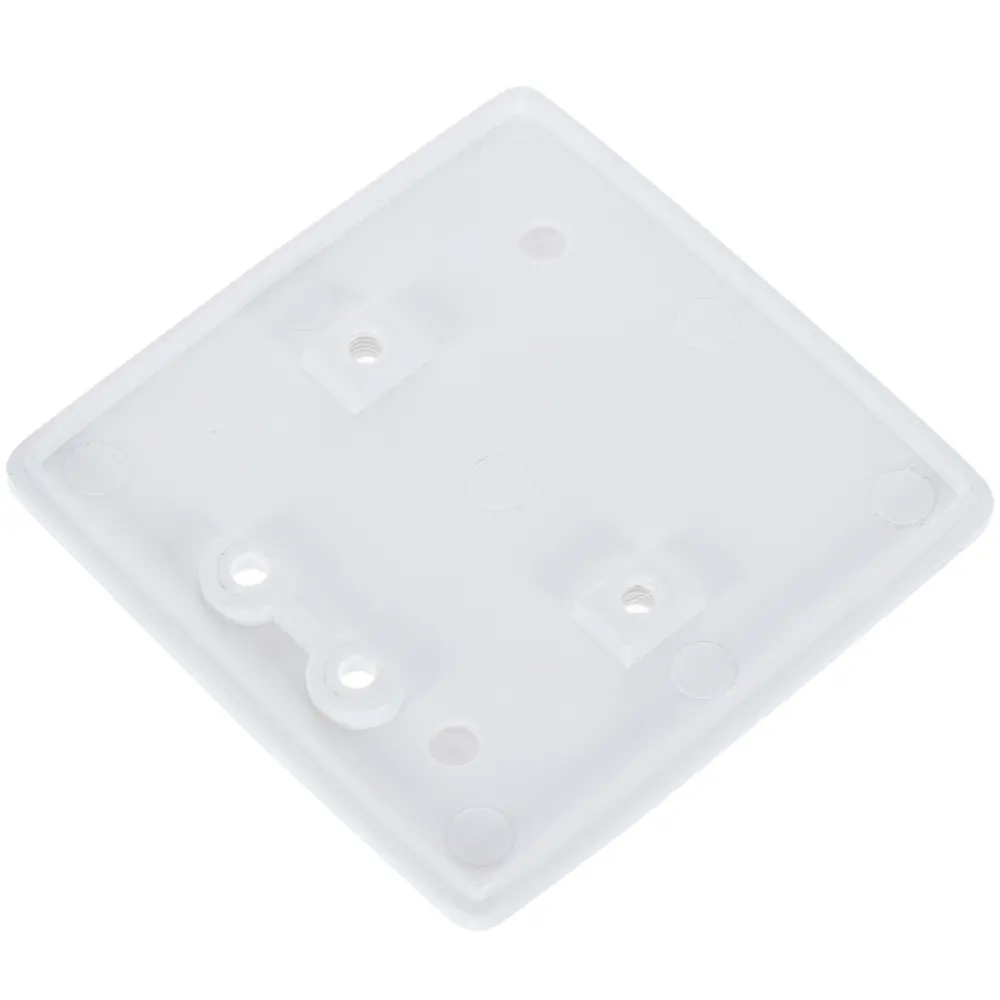 Пластина монтажная для выключателя Reone 69х69 мм, цвет белый STLM-2029886 - Вид №1