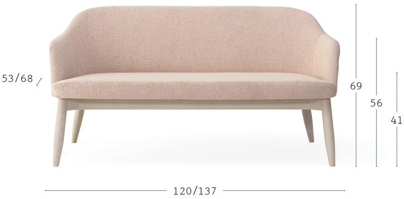 Billiani Диван из ткани Spy 663 - Вид №4