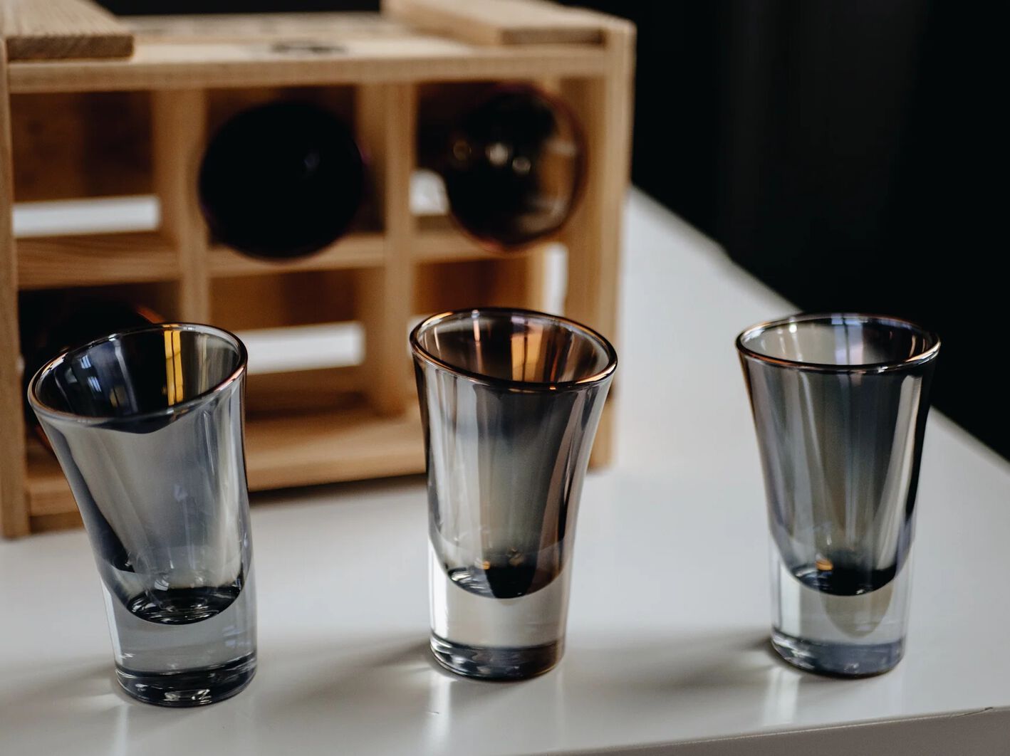 Набор стеклянных стаканов для ликера PlusObject HOLOGRAPHIC ARCH-00038112