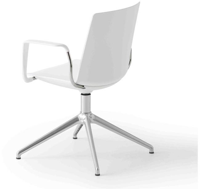 GABER Офисный стул из технополимера с подлокотниками на козелке Jubel sun-id-1472097 - Вид №2