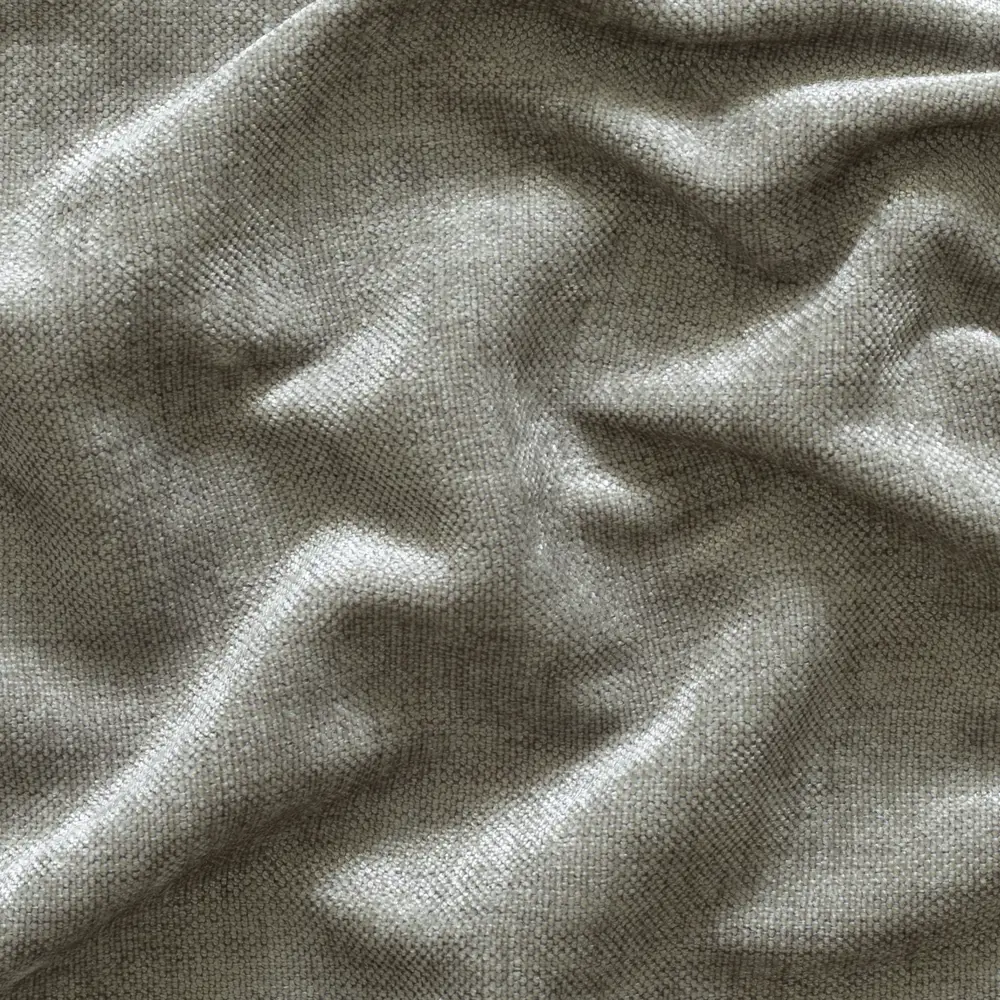 Ткань 1 м/п Однотонный шенилл 300 см цвет бежево-серый GARDEN STLM-2178138 - Вид №1