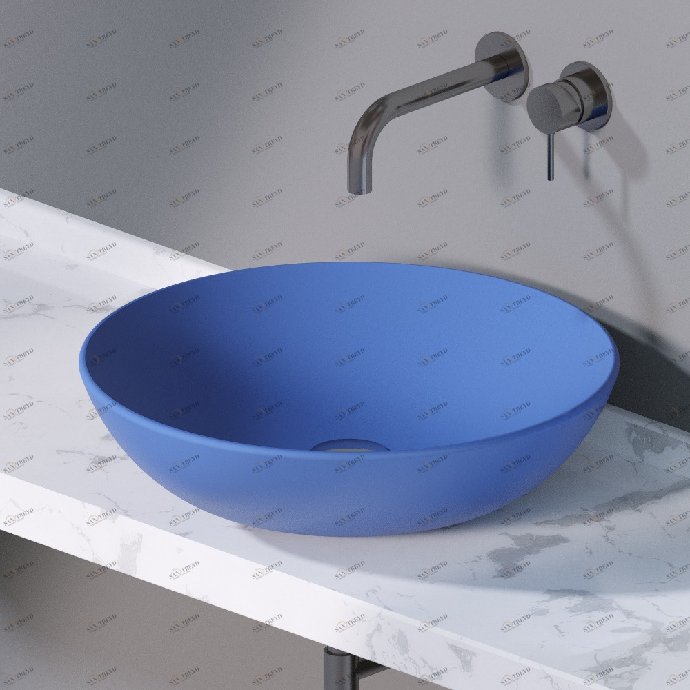 L241140 Накладная раковина на столешницу  круглая A. e T. Italia THIN AeT ITALIA