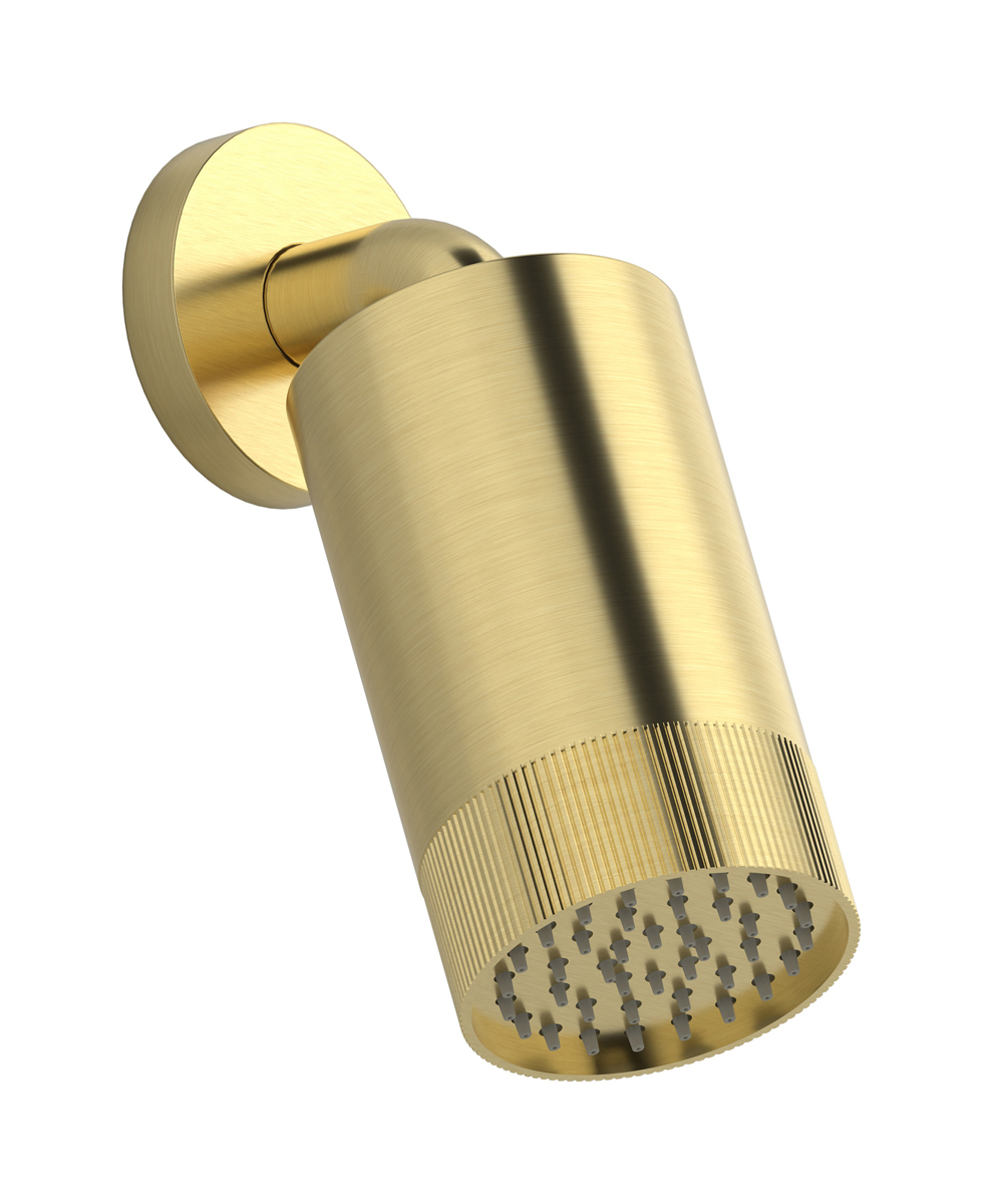 Верхний душ с Кронштейн для душа WE ARE IB ga085is_1 Brushed Pale Gold Spot