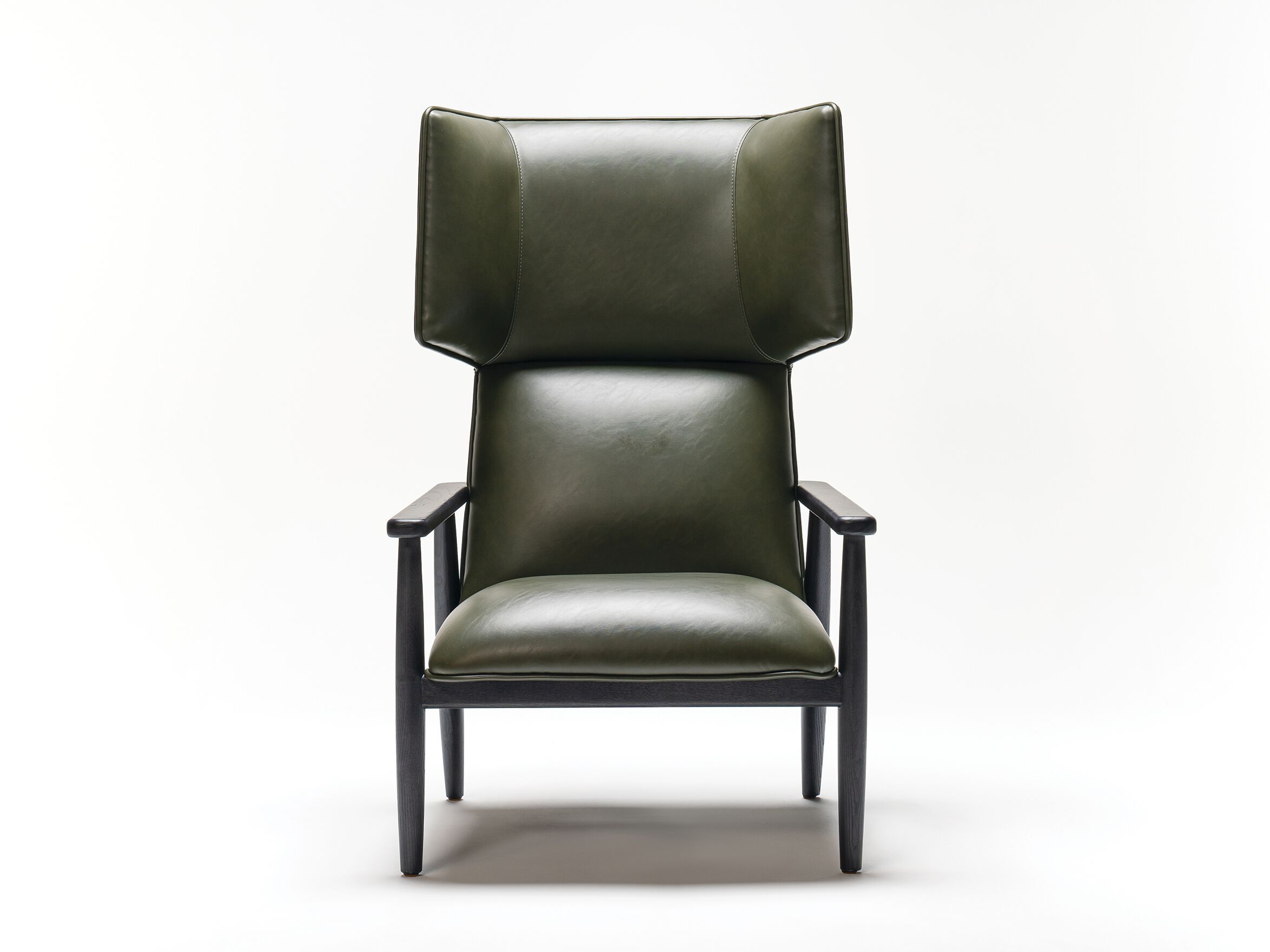 Кожаное кресло с высокой спинкой Papell Design Squarez ARCH-00097389 - Вид №3