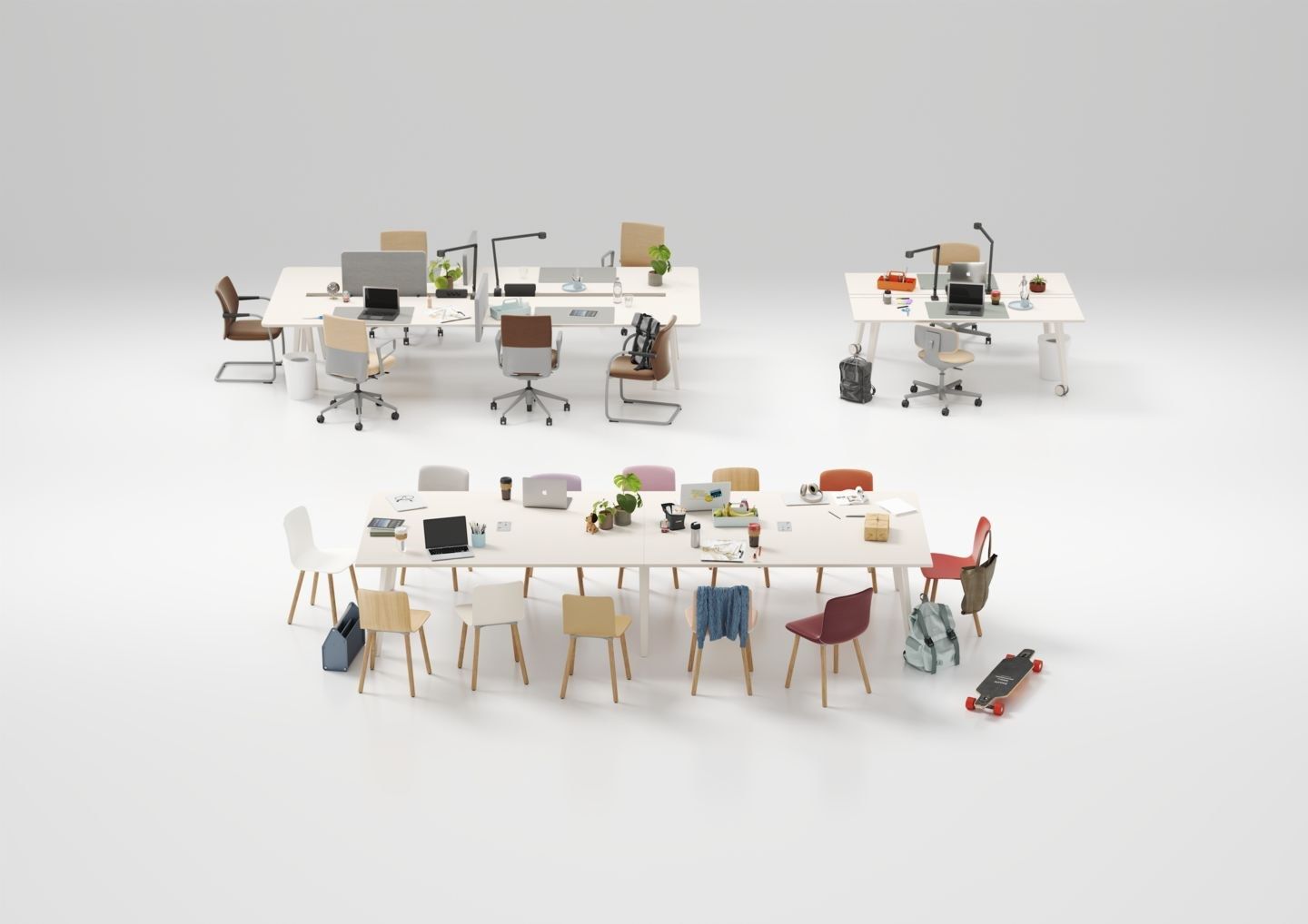 Рабочий стол VITRA JOYN2 ARCH-00038713 - Вид №7