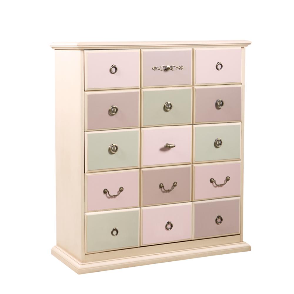 11437 Комод Пандора 3 Айвори Акварель BOGACHO 4627138194119