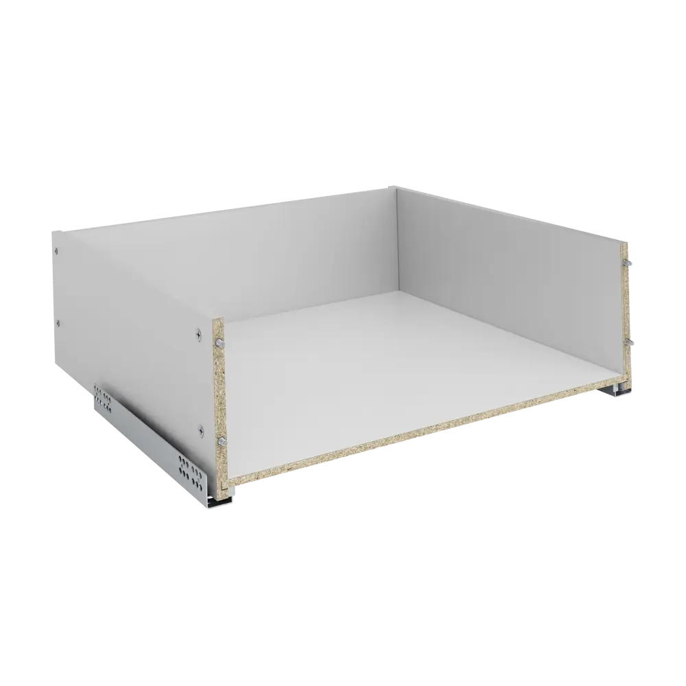 Выдвижной ящик Delinia для кухни 55.2×17.7×51.1 см серый ЛДСП 82169303 STLM-0021006 - Вид №2