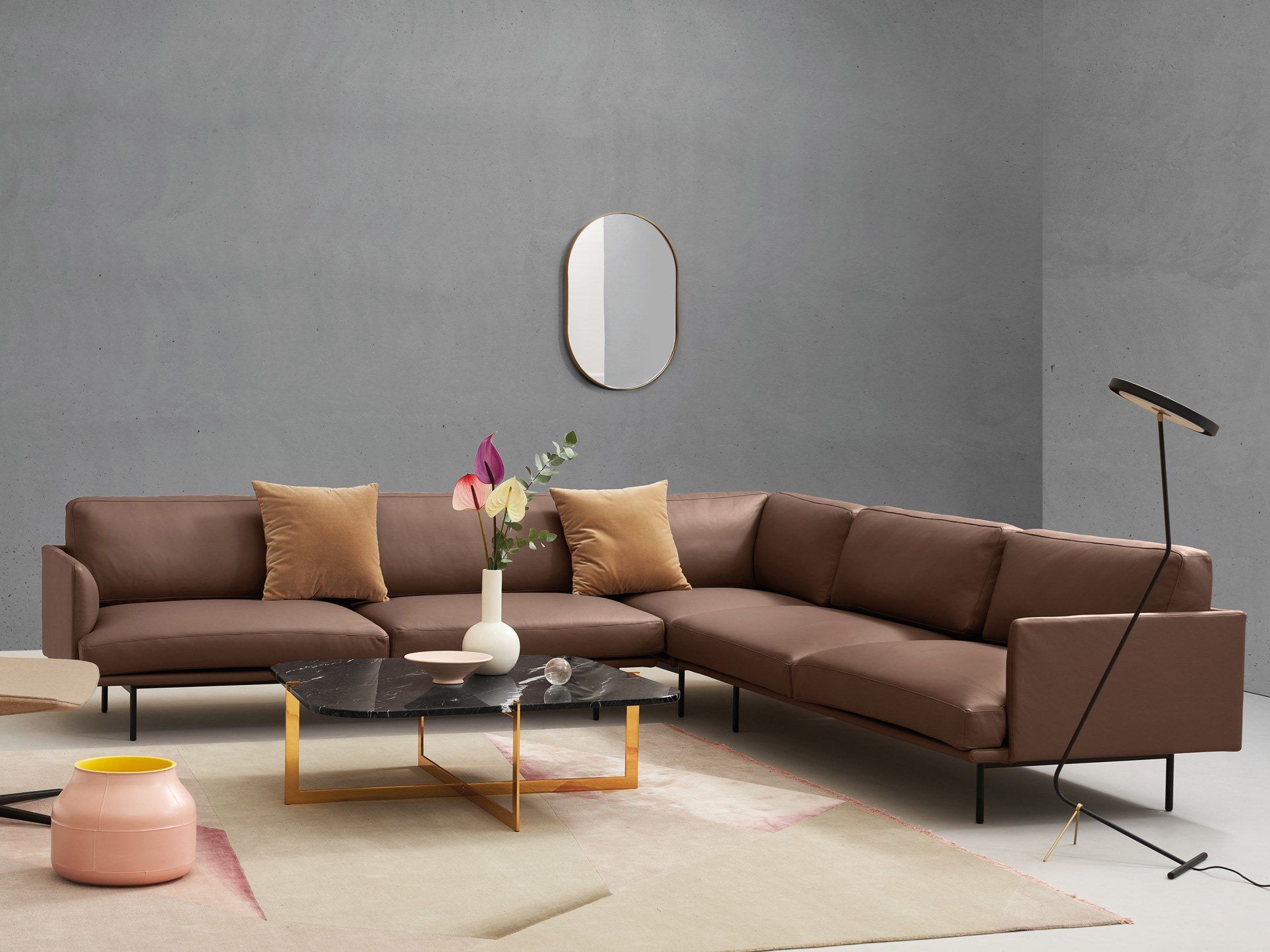 Кожаный диван Quinti Sedute Нью-Йорк ARCH-00088217 - Вид №6