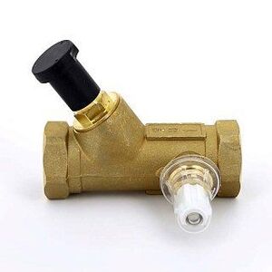 Вентиль WATTS балансировочный 1"1/4 ВР WattFlow с расходомером и "Memostop" SRV-IG. 10-80 л/мин