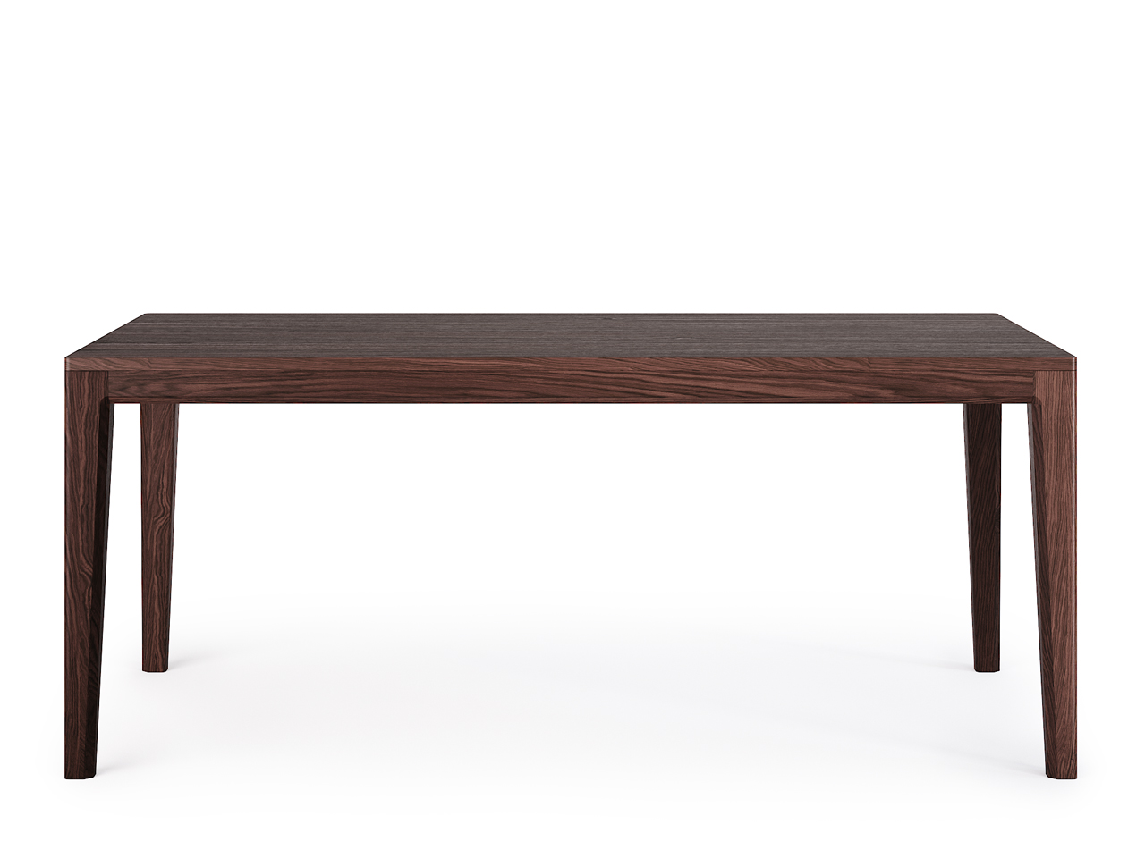 Обеденный стол прямоугольный темный дуб 180 см Mavis THE IDEA  210062 Коричневый  - Вид №1