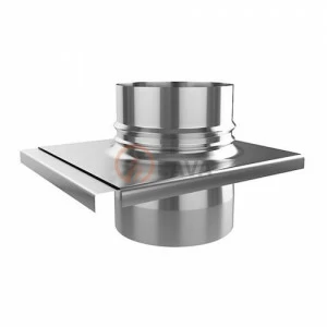 Шибер задвижной LAVA 120, нерж. 439 (0,8)