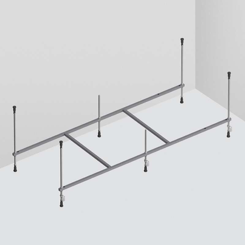 W90A-170-070W-R каркас в комплекте с монтажным набором 170х70 см шт AM.PM Gem