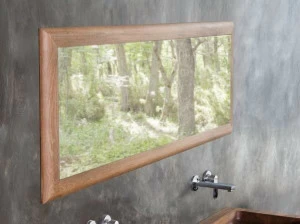 KARPENTER Зеркало настенное прямоугольное в раме Nina