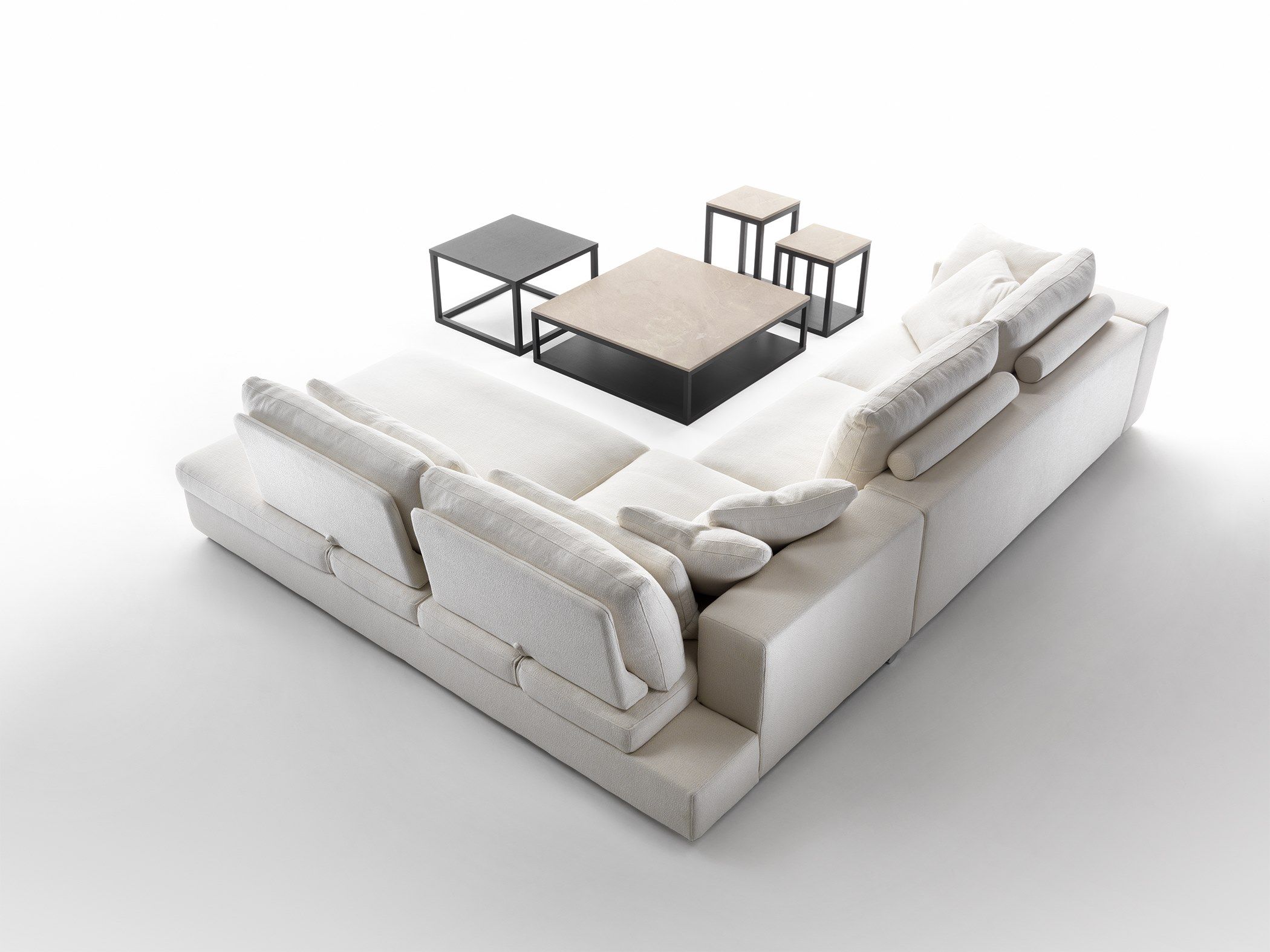 Тканевый диван с полуостровом Marelli Джек ARCH-00055056 - Вид №6