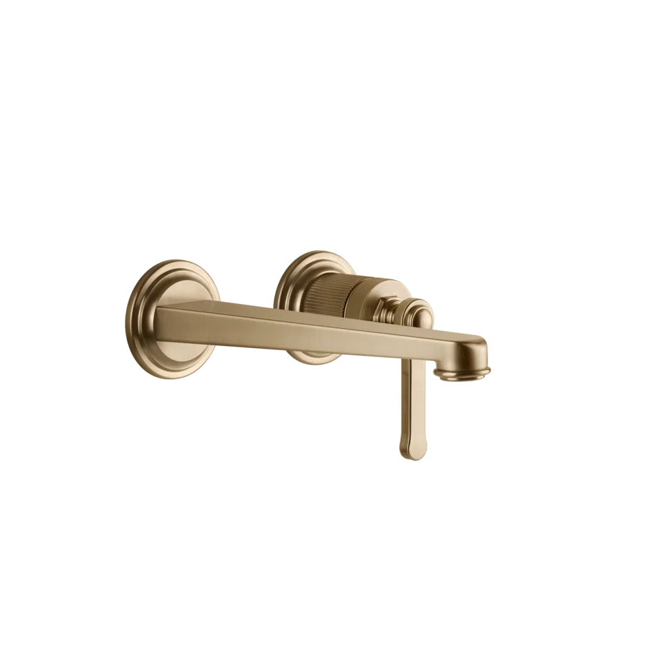 Смеситель для умывальника 65089 726 Gessi Venti20 ТЕПЛАЯ БРОНЗА BR. PVD 65089726